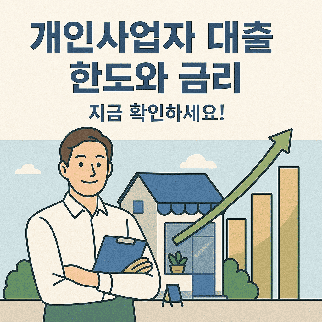 개인사업자 대출 한도와 금리 (2)