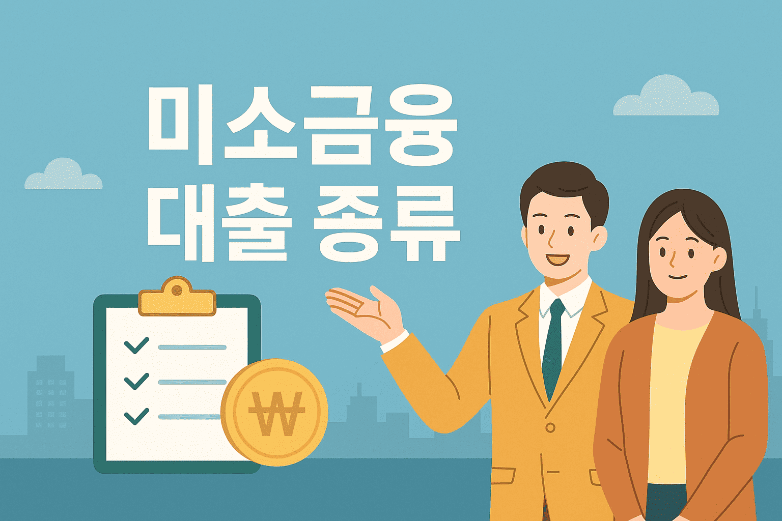미소금융 대출 종류