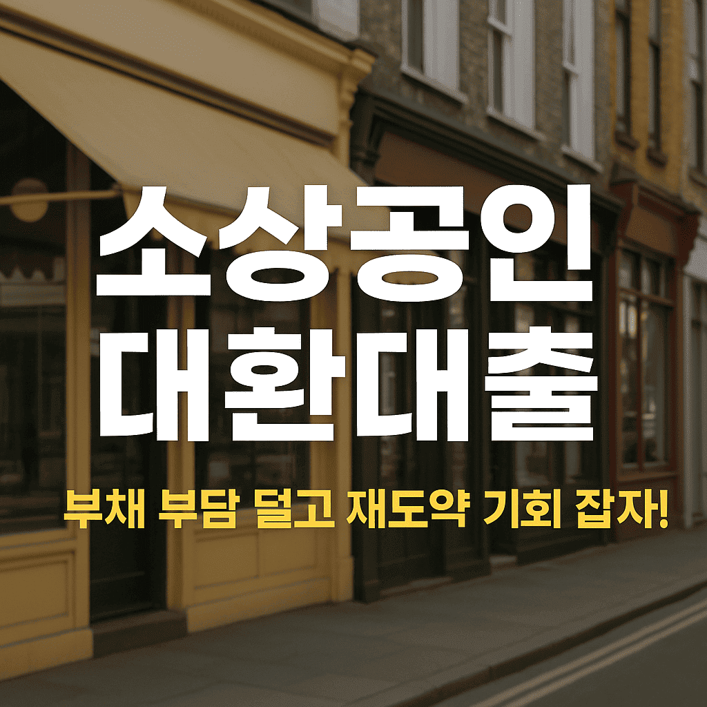소상공인 대환대출