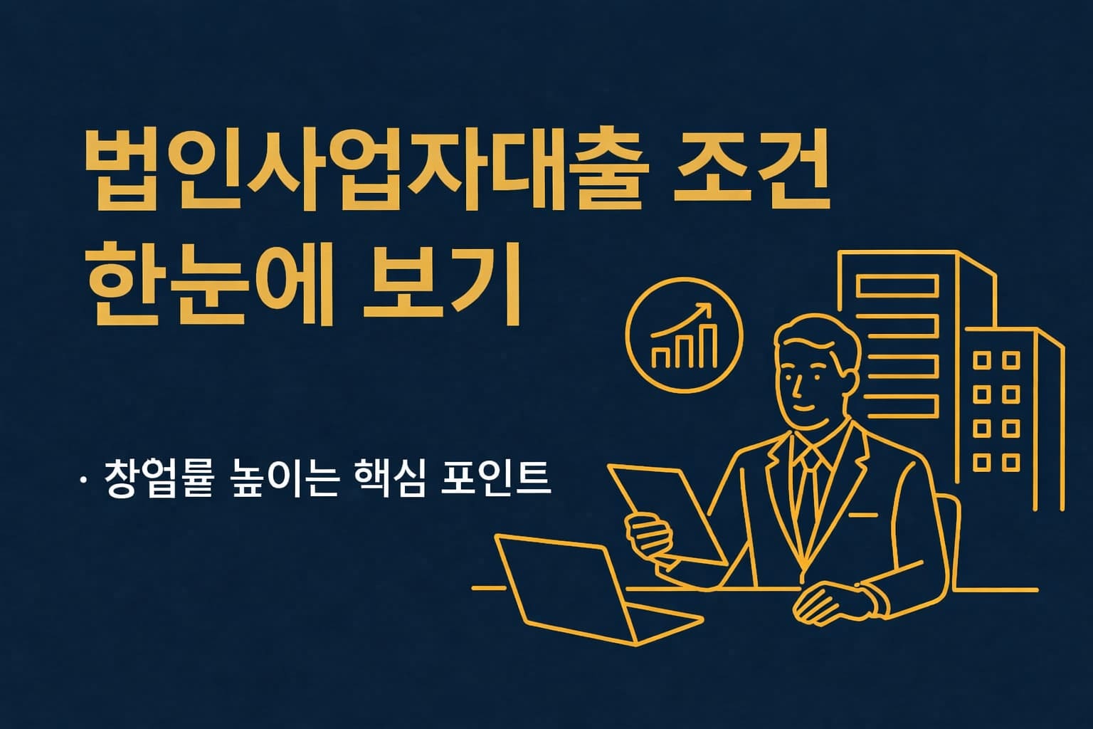 법인사업자대출 조건