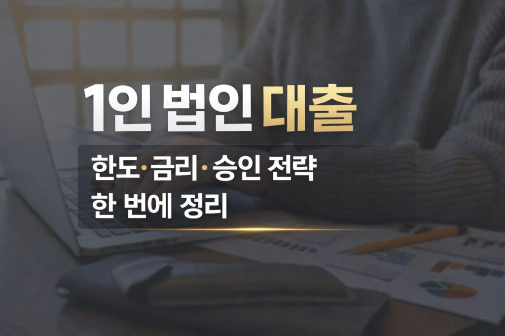 1인 법인 대출